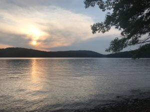 Darlene Wood Sunset at Deep Creek Lake, MD