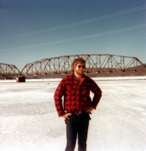 Bob Murphy on Deep Creek Lake, MD in 1981