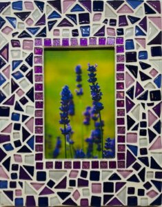 Mosaic Lavender Frame