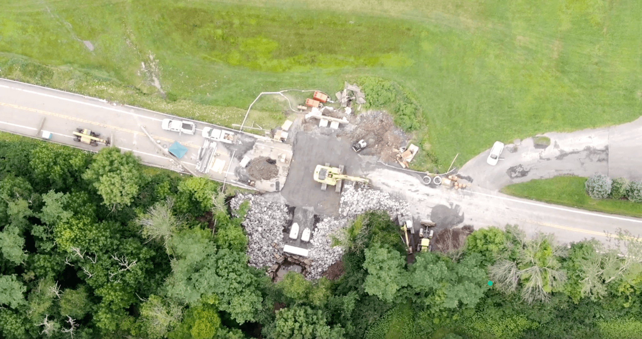 Bill's Aerial Photography - Route 50 Progress