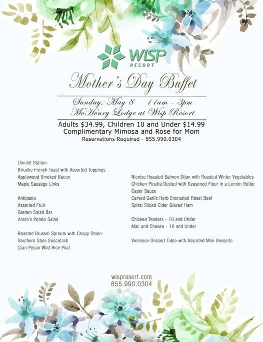 Wisp Resort: Mother's Day Buffet